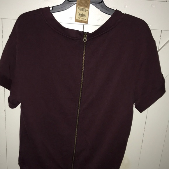 True Religion Short sleeve zip top xs - Picture 2 of 11